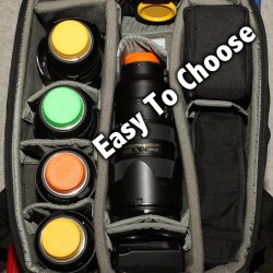 thumbnail Multi-Color Cap body và lens for Canon-Nikon độc đáo - 0