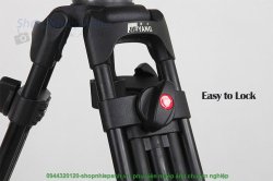thumbnail Tripod JieYang 0508A for Video camera (mã mới 0606A đầu dầu to) - 2