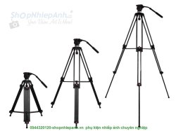 thumbnail Tripod JieYang 0508A for Video camera (mã mới 0606A đầu dầu to) - 4