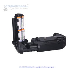 thumbnail Grip Meike for Nikon D750 with 2.4G remote wireless timer - 1