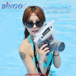 thumbnail Túi chống nước Bingo for DSLR kiểu khóa bấm - 1
