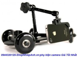 thumbnail Dolly 4 bánh xe có bạc đạn size mini - 1