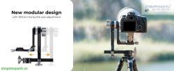 thumbnail Ballhead gimbal head dành cho chụp chim/thể thao/tốc độ cao K&F concept KF31.052 - 7
