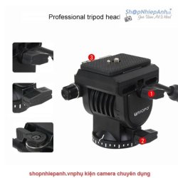 thumbnail Ballhead panhead Triopo HY-350 - 1