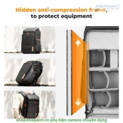 thumbnail Balo K&F concept Alpha Backpack Air KF13.128V6 Nature Wander 01 25L - 2