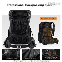 thumbnail Balo K&F concept Backpack 30L Star Wander 01 Black (KF13.206V1) - 1