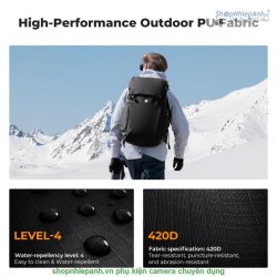 thumbnail Balo K&F concept Backpack 40L Star Wander 01 Black (KF13.207V1) - 0