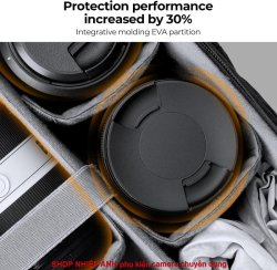 thumbnail Balo K&F concept Backpack KF13.205 Nature Wander 05 Black 18L - 2