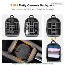 thumbnail Balo K&F concept Backpack KF13.223V1 Nature Wander 12 Green 13L - 2