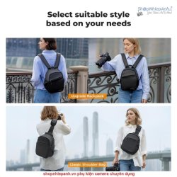 thumbnail Balo K&F concept Backpack KF13.301 Black  5L - 5