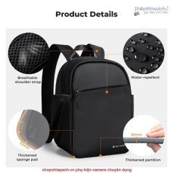 thumbnail Balo K&F concept Backpack KF13.301 Black  5L - 4