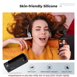 thumbnail Bao silicon for Osmo pocket 3 tặng kèm dán màn hình - 1