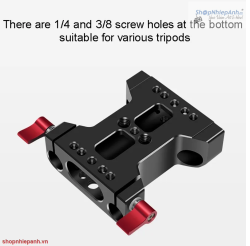 thumbnail Base plate I4 rod 15mm - 3