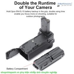 thumbnail Battery Grip Kingma MB-N12 for nikon Z8 - 2
