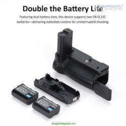 thumbnail Battery Grip Kingma MB-N14 for nikon Z6III Z63 Z5II Z52 - 1