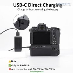 thumbnail Battery Grip Kingma MB-N14 for nikon Z6III Z63 Z5II Z52 - 4