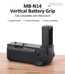 thumbnail Battery Grip Kingma MB-N14 for nikon Z6III Z63 Z5II Z52 - 0