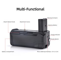 thumbnail Battery Grip Kingma VG-A6300 for sony A6400 A6300 A6000 A6100 - 10