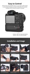 thumbnail Battery Grip Kingma VG-C2EM for Sony A7II A7RII A7SII - 4