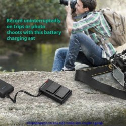 thumbnail Bộ 2 pin và sạc kép RAVpower for Nikon EN-EL15 D7xxx D8xx D7xx D6xx D5xx - 6