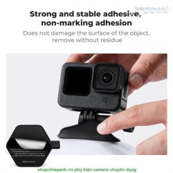 thumbnail Bộ 3 món dán bề mặt phẳng/cong siêu dính đa năng ốc 1/4 K&F concept (KF31.054) - 1