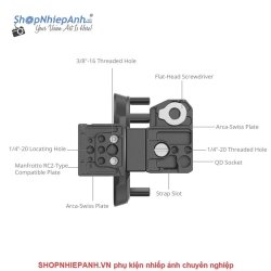 thumbnail Bộ đế gắn xoay ngang-dọc SmallRig cho Panasonic LUMIX S5 II / S5 IIX / G9 II 4702 - 1