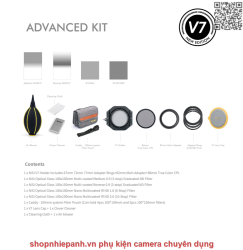 thumbnail Bộ kính lọc ánh sáng Nisi - Advance Kit V7 - 0