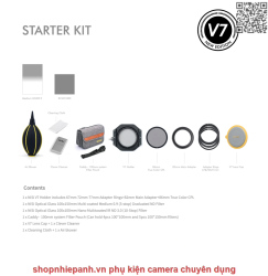 thumbnail Bộ kính lọc ánh sáng Nisi - Starter Kit V7 - 0