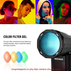 thumbnail Bộ phụ kiện flash đầu tròn Neewer GM-M1 for Neewer Z1/Z2/Z2 PRO/Z3/Godox V1/V100 - 2