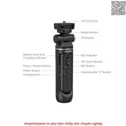 thumbnail Bộ Remote không dây Smallrig SR-RG2 Multifunctional Wireless Shooting Grip 4551 - 5