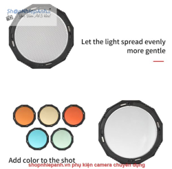 thumbnail Bộ Tản Sáng Đèn Flash TRIOPO TR-09 nam châm - 4