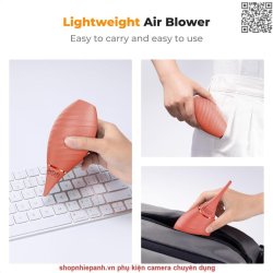 thumbnail Bóng xịt bụi K&F Concept 2 vòi đa năng màu hồng - 4