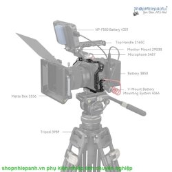 thumbnail Cage Smallrig for FUJIFILM GFX100 II 4201 - 5