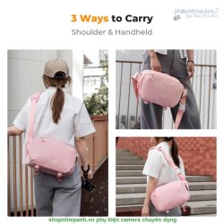 thumbnail Cặp K&F Concept Alpha Camera Sling Bag KF13.157V9 10L Pink - 4