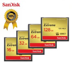 thumbnail CF Sandisk Extreme 128GB 120MB/s (800X) - 2