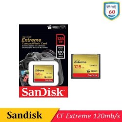 thumbnail CF Sandisk Extreme 128GB 120MB/s (800X) - 0