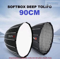 thumbnail Combo 1 cây Led Đèn LED Tolifo Konway KW-300B Pro 300W Bi-Color 2700-6500K softbox Tolifo Parabolic 90cm - 1