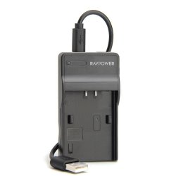 thumbnail Combo 1 viên pin và sạc Ravpower FV100 FP100 FV50 for sony - 1