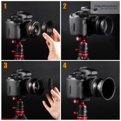 thumbnail Combo 18 in 1 kit step ring K&F concept - 6