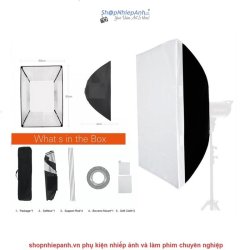 thumbnail Combo 2 cây đèn led XY-500W Bi-Color 2700-6500K và softbox 60x90 cm - 3