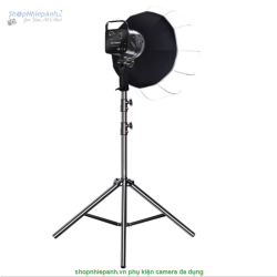 thumbnail Combo 2 cây đèn led XY-500W Bi-color 2700-6500Kvà softbox chinaball lantern cầu 65cm - 1