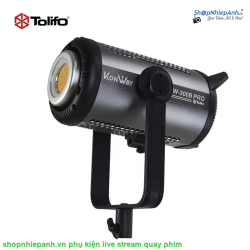 thumbnail Combo 2 cây Led Đèn LED Tolifo Konway KW-300B Pro 300W Bi-Color 2700-6500K softbox Tolifo chinaball 65cm - 0