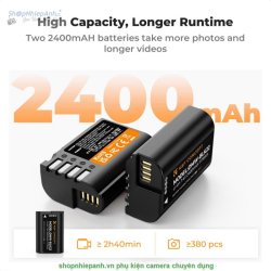 thumbnail Combo 2 pin 1 sạc K&F concept DMW-BLK22 for Panasonic DMW-BLK22 BLF19 lumix S5 S5ii S5iix S5k S1ii G9 G9ii S9 GH5ii GH6 GH7 GH5 GH5S GH4 GH3 - 0