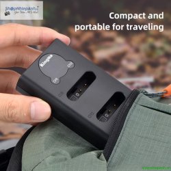 thumbnail Combo 2 pin 1 sạc Kingma LCD BM048 ricoh DB-110  for Ricoh GR3 GR3x GRIII GRIIIx Olympus TG4 TG5 TG6 olympiyus LI90B/LI92B - 1