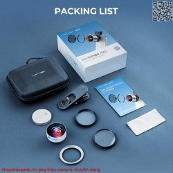 thumbnail Combo 3 filter siêu macro 32X lens 40-90mm kèm filter CPL và Star - 5