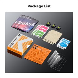 thumbnail Combo 3 miếng Dán màn hình cường lực+3 che hot shoe+khăn micro fiber for Ricoh GRIII GRIIIX GR3 GR3X hiệu K&F concept - 2