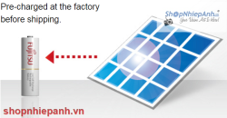 thumbnail Combo 4 pin AA Fujitsu và sạc Fujitsu FCT345FXCST - 5