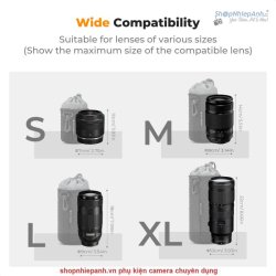 thumbnail Combo 4 túi đựng lens chống shock K&F concept KF13.204 - 3