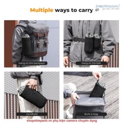 thumbnail Combo 4 túi đựng lens chống shock K&F concept KF13.204 - 5