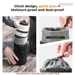 thumbnail Combo 4 túi đựng lens chống shock K&F concept KF13.204 - 2